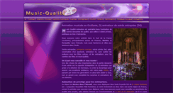 Desktop Screenshot of music-qualite.com